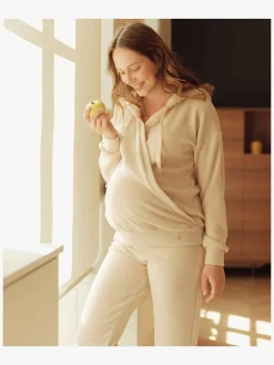 Tøj Til Mor|CacheCoeur Cache Coeur Sweet Home Graviditetsbukser, Oats