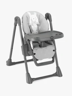Højstole & Tilbehør|CAM Pappananna Højstol, Rabbit Grå