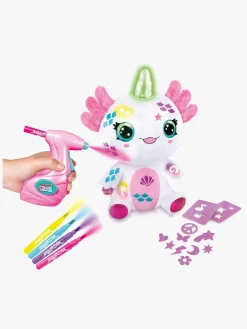 Kreativt Legetøj|AirbrushPlush Canal Toys Airbrush Plush Bamse Axolotl