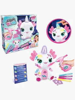 Kreativt Legetøj|AirbrushPlush Canal Toys Airbrush Plush Bamse Axolotl