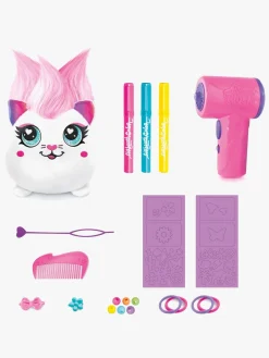 Kreativt Legetøj|AirbrushPlush Canal Toys Airbrush Plush Hair'iffic Squishy Bamse Pal-Precious  17 cm