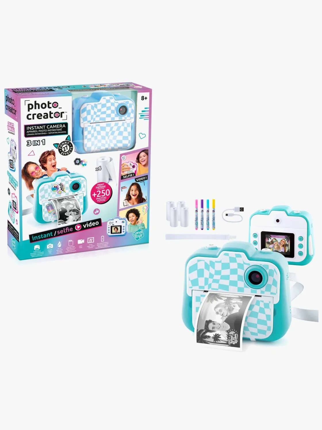 Elektronik & Media|CanalToys Canal Toys Photo Creator Polaroidkamera