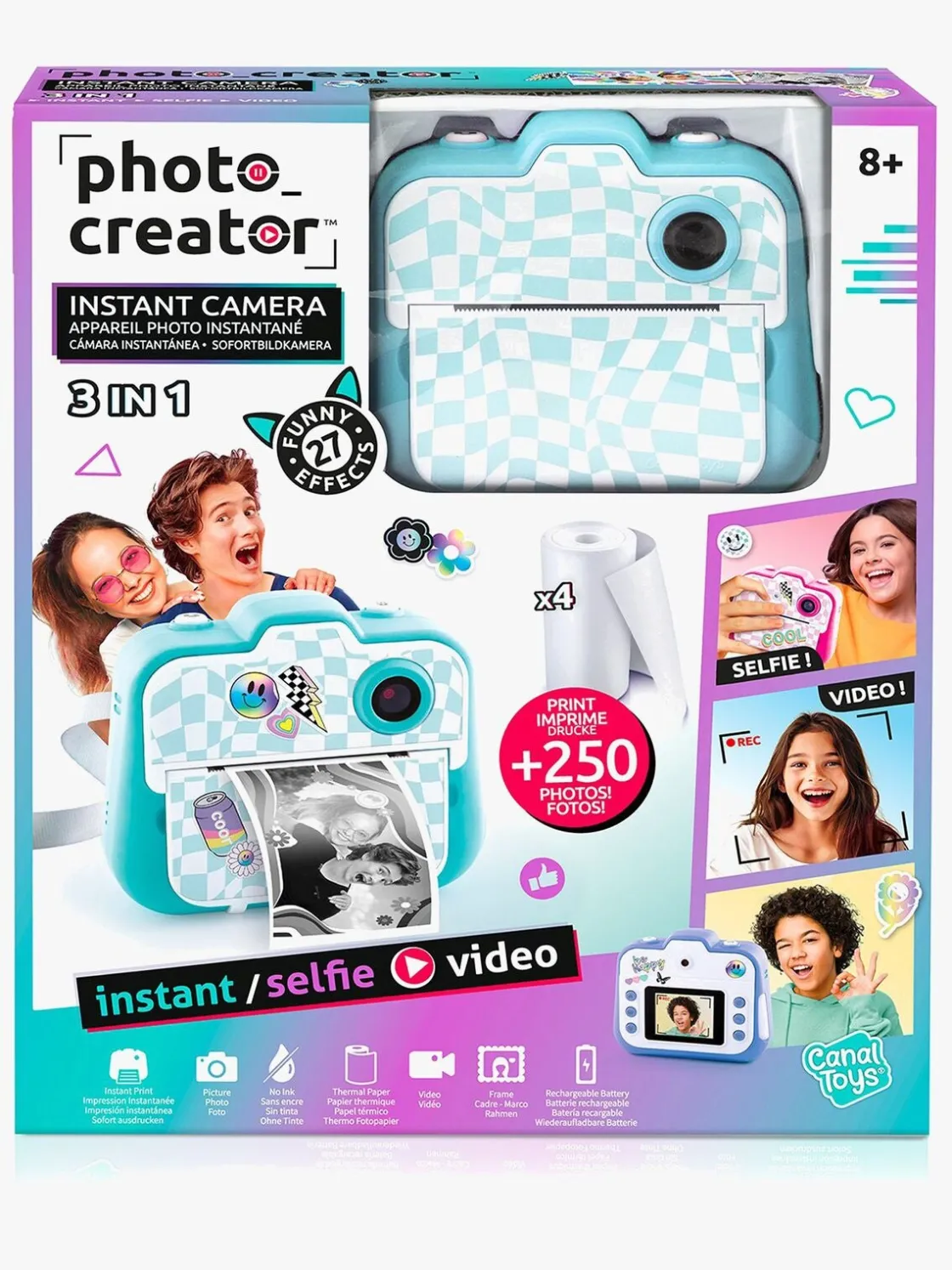 Elektronik & Media|CanalToys Canal Toys Photo Creator Polaroidkamera