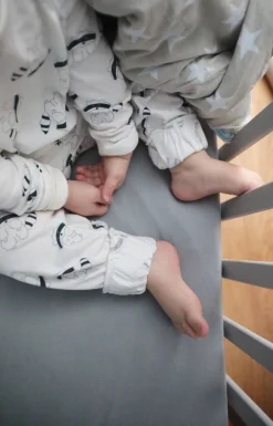 Sengetøj|Candide Stræklagen 70x140, Grå Grå