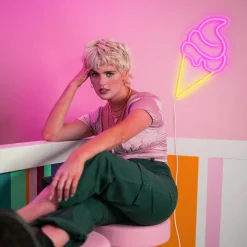 Børn Candy Shock Lamper & Belysning-Neonlampe Is