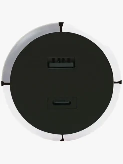 Sikkerhed|CAPiDi USB Oplader / Timer A+C, Black Sort/Hvid