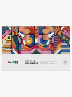 Kreativt Legetøj|Carioca Prisma Fibertusser 30-pak