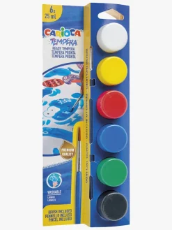 Kreativt Legetøj|Carioca Temperamaling 6 X 25 ML Classic Farver