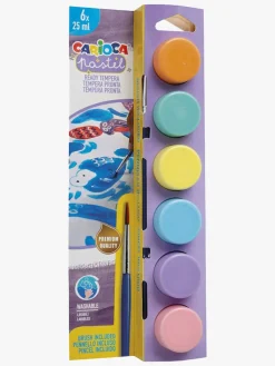 Carioca Kreativt Legetøj-Temperamaling 6 X 25 ML Pastelfarver