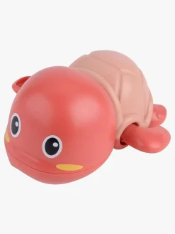 Vandlegetøj|CarloBaby Svømmende Skildpadde Badelegetøj, Fersken/Lyserød Orange/Lyserød