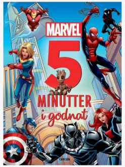 Bøger|MarvelAvengers Carlsen Bog Fem minutter i godnat - Marvel
