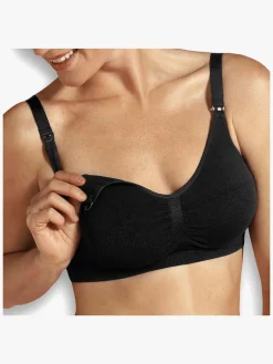 Carriwell Tøj Til Mor-Graviditets- & Amme-BH, Sømløs, Sort