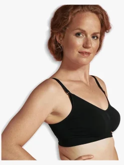 Carriwell Tøj Til Mor-Graviditets- & Amme-BH, Sømløs, Sort