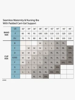 Carriwell Tøj Til Mor-Polstret Graviditets- & Ammebh Carri-Gel,