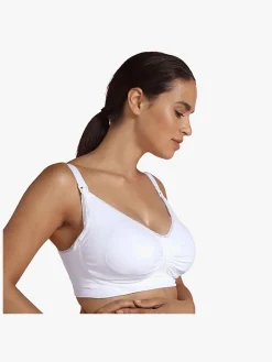 Tøj Til Mor|Carriwell Polstret Graviditets- & Amme-BH, Hvid