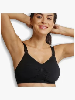 Tøj Til Mor|Carriwell Polstret Graviditets- & Amme-BH, Sort