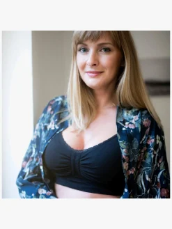 Tøj Til Mor|Carriwell Polstret Graviditets- & Ammebh Carri-Gel, Sort