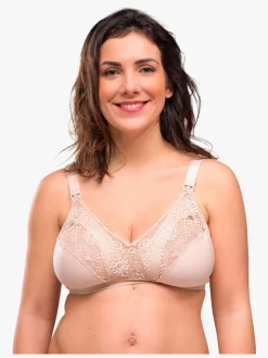 Tøj Til Mor|Carriwell Soft as Silk Amme-BH, Rose Beige