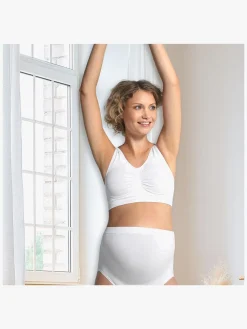 Tøj Til Mor|Carriwell Vente-BH Sømløs, Hvid