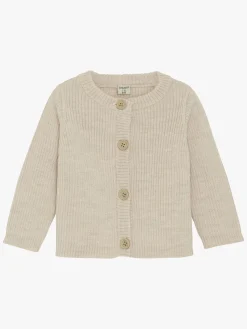 Uldtøj|Overdele|CeLaVi Cardigan Uld, Dune Melange