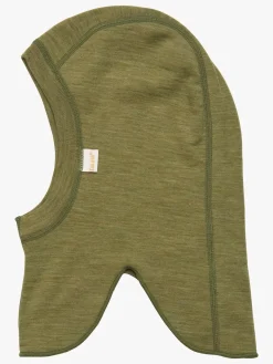 Tilbehør|CeLaVi Elefanthue Uld, Loden Green Melane Grøn