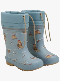 Børn CeLaVi Gummistøvler-Forede Gummistøvler, Smoke Blue