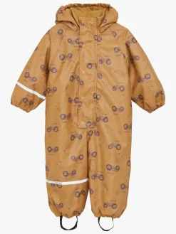 Børn CeLaVi Regntøj- Foret Regndragt, Apple Cinnamon