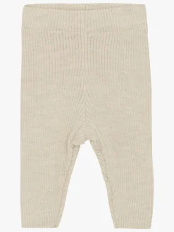 Børn CeLaVi Underdele|Uldtøj-Leggings Uld, Dune Melange