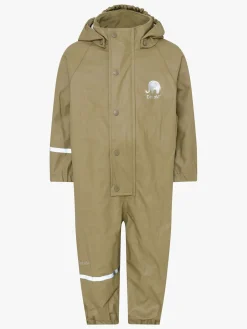 Regntøj|CeLaVi Regndragt, Khaki Grøn