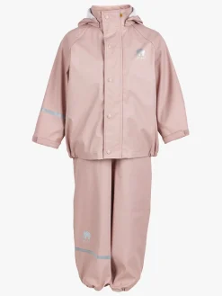 Regntøj|CeLaVi Regnsæt, Misty Rose Lyserød