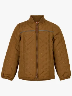 Termotøj|Vintertøj|CeLaVi Termojakke Stars, Rubber Brun