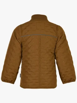 Termotøj|Vintertøj|CeLaVi Termojakke Stars, Rubber Brun