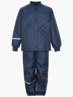 Børn CeLaVi Termotøj|Vintertøj-Termosæt, Dark Navy