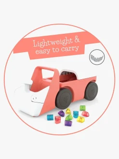 Pedal- & Gåbiler|Chillafish Blockie Gåbil, Flamingo Lyserød