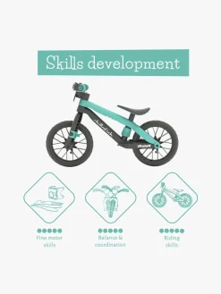 Cykler|Chillafish BMXie Vroom Løbecykel, Mintgrøn Grøn