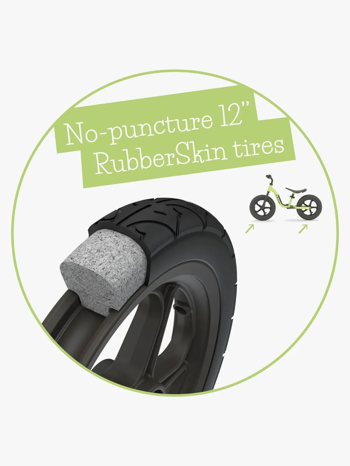 Chillafish Cykler-Charlie Sportsgrene Løbecykel, Pistachio