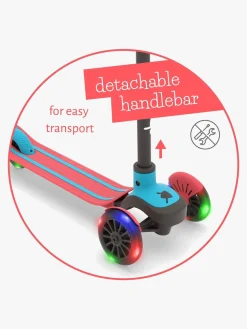 Løbehjul|Chillafish Scotti Glow Løbehjul, Red Rød