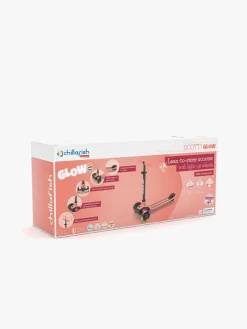 Chillafish Løbehjul-Scotti Glow Løbehjul, Flamingo