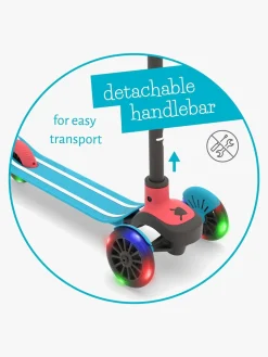 Løbehjul|Chillafish Scotti Glow Løbehjul, Blue Blå