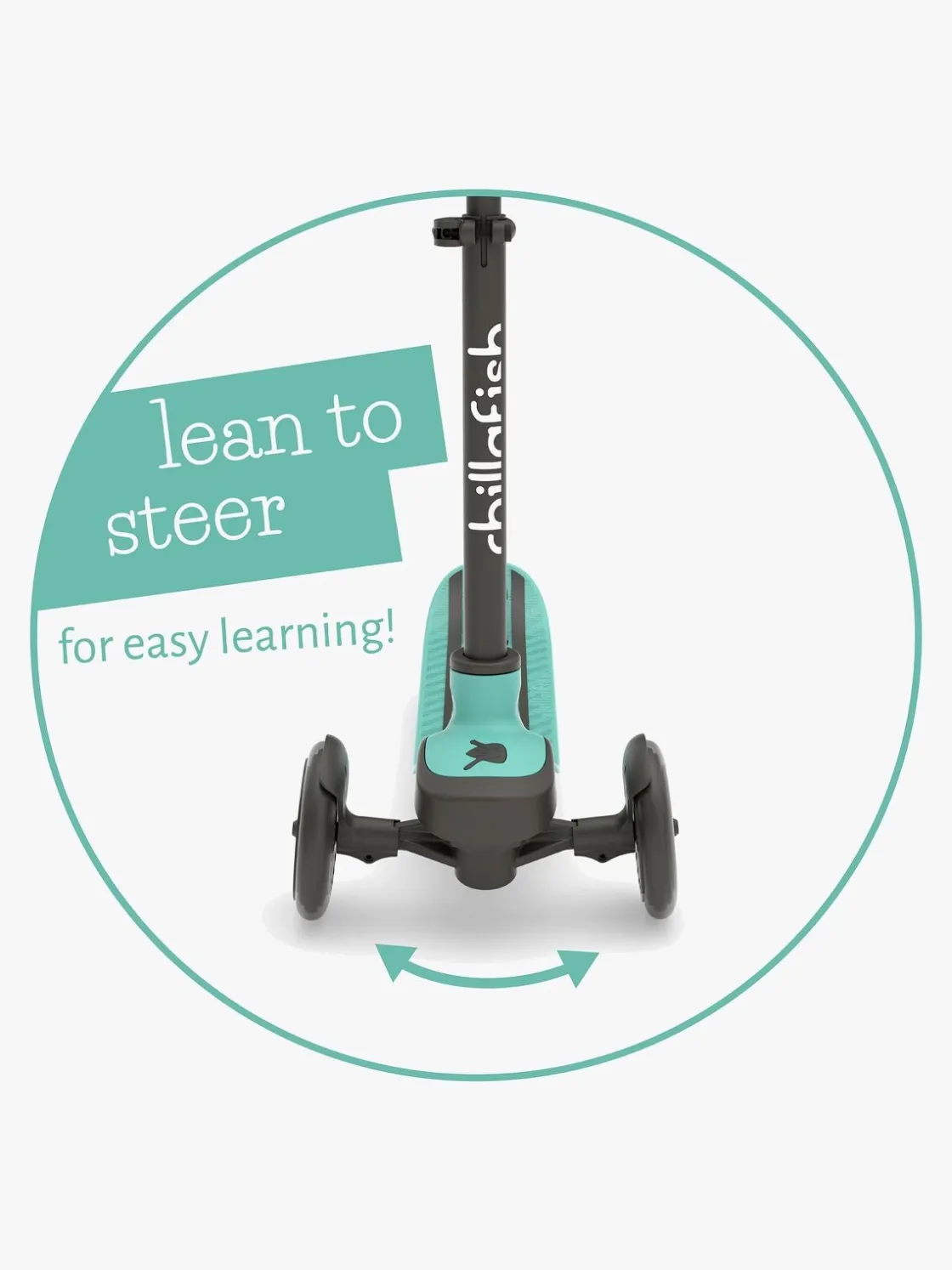 Løbehjul|Chillafish Scotti Løbehjul, Mint Grøn