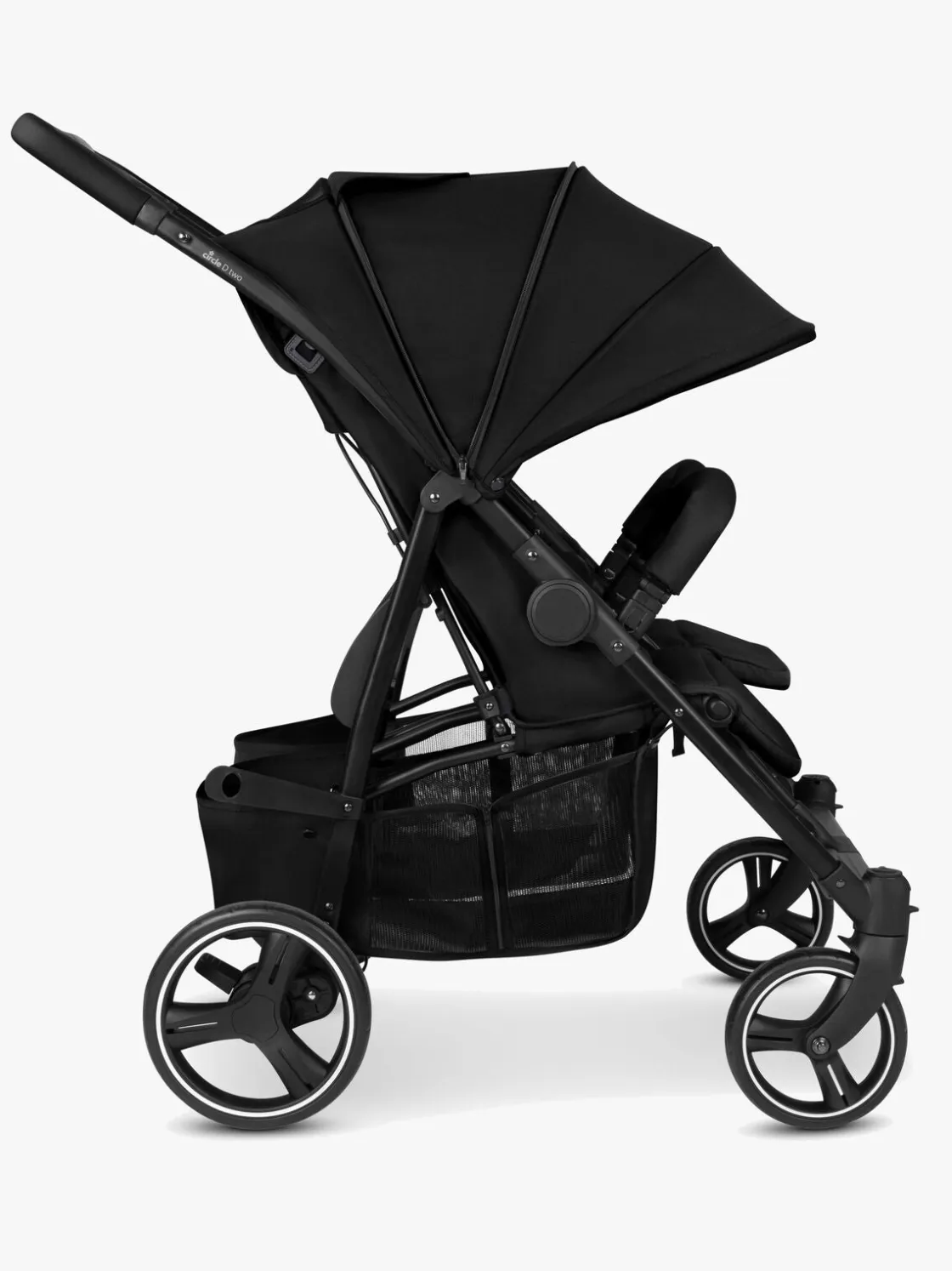 Tvillingevogne|Circle D Two Tvillingevogn, Black