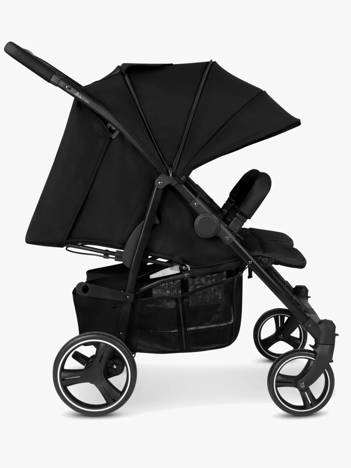 Tvillingevogne|Circle D Two Tvillingevogn, Black