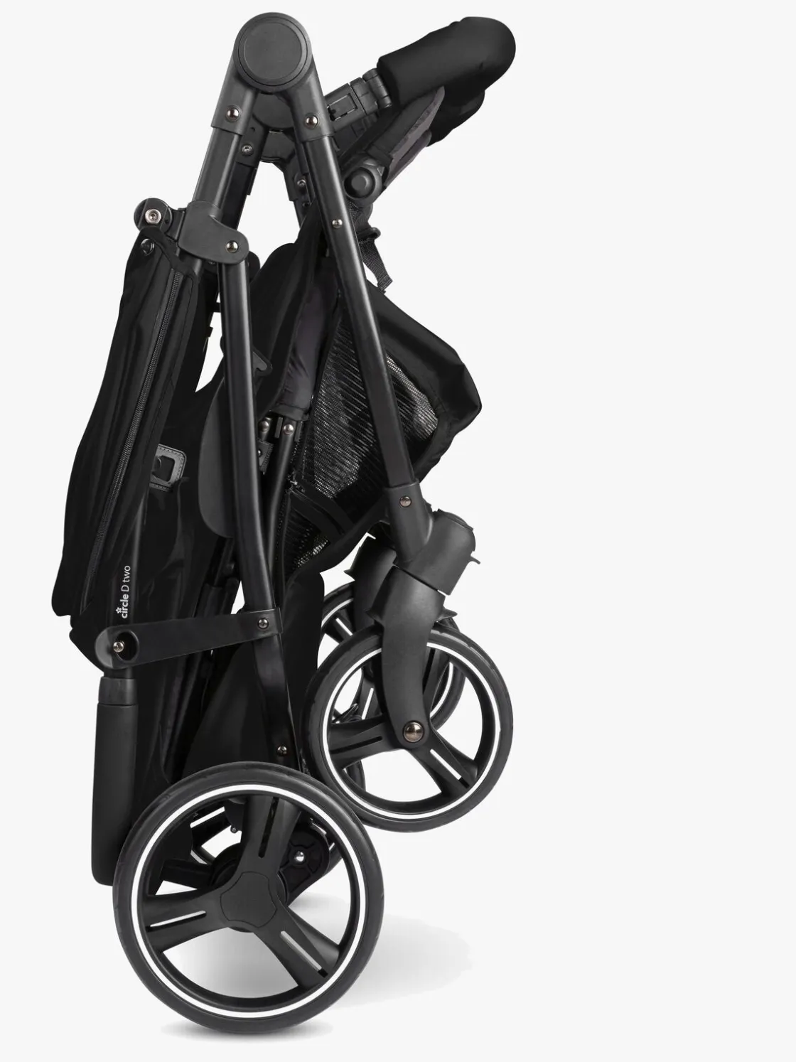Tvillingevogne|Circle D Two Tvillingevogn, Black