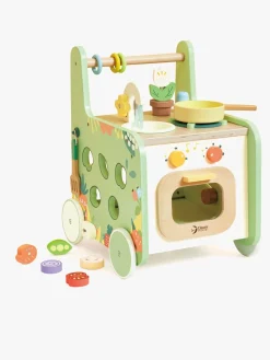 Børn ClassicWorld Legetøj Til Børn På 0-10 År|Babylegetøj-Classic World Gåvogn 2-i-1 Køkken