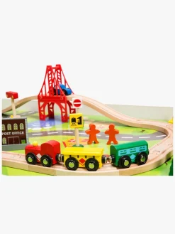 Togbaner & Legeborde|ClassicWorld Classic World Togbord 60 Dele, Hvid Hvid/Flerfarvet