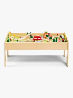 ClassicWorld Togbaner & Legeborde-Classic World Togbord 90, Natur