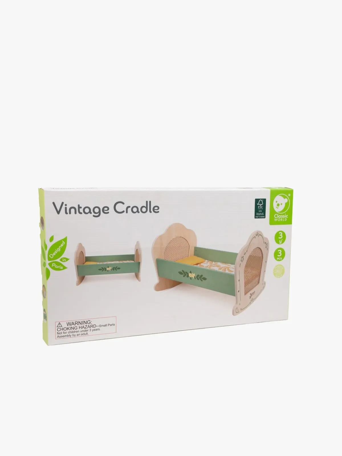 Dukker & Bamser|ClassicWorld Classic World Vintage Dukkevugge