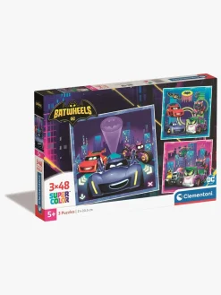 Spil & Puslespil|Clementoni Batwheels Puslespil 3x48