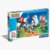 Spil & Puslespil|Clementoni Sonic Børnepuslespil 104 Brikker