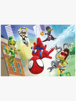 Spil & Puslespil|SpideyandFriends Clementoni Spidey And His Amazing Friends Puslespil 2x60 Brikker